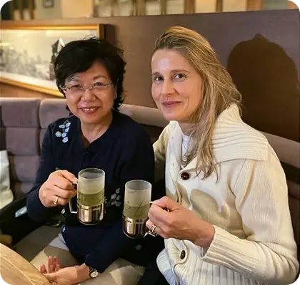 Diane and Dr. Yifang Zhang