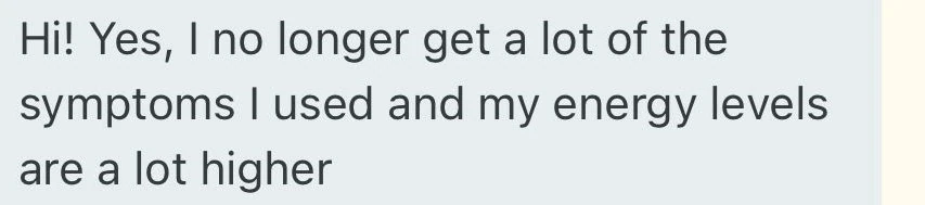 Marisa's original message