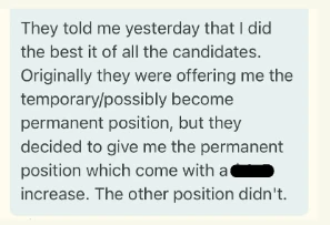Shari's original message, part 2