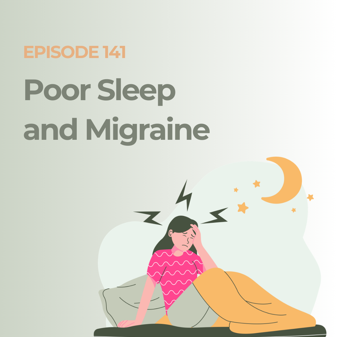 Migraine Heroes Episode 141 explores how poor sleep disrupts the brain’s recovery cycles and why restoring sleep rhythm can reduce migraine vulnerability.